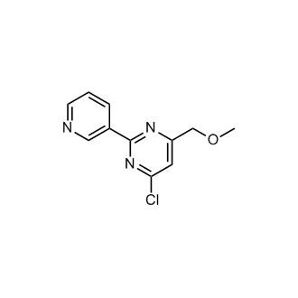 4-Chloro-6-(methoxymethyl)-2-(pyridin-3-yl)pyrimidine