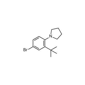 1-(4-Bromo-2-(tert-Butyl)phenyl)pyrrolidine
