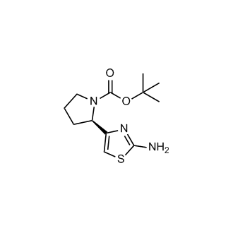 tert-Butyl (r)-2-(2-aminothiazol-4-yl)pyrrolidine-1-carboxylate