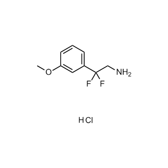 2,2-Difluoro-2-(3-methoxyphenyl)ethan-1-amine (hydrochloride)