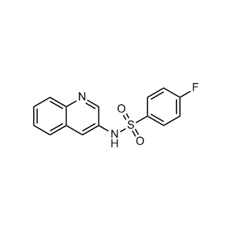 4-Fluoro-N-(quinolin-3-yl)benzenesulfonamide