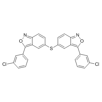 Bis(3-(3-chlorophenyl)benzo[c]isoxazol-5-yl)sulfane