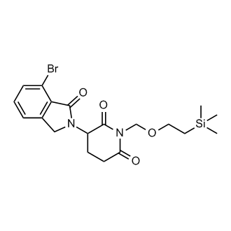 3-(7-Bromo-1,3-dihydro-1-oxo-2H-isoindol-2-yl)-1-[[2-(trimethylsilyl)ethoxy]methyl]-2,6-piperidinedione