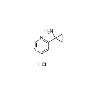 1-(Pyrimidin-4-yl)cyclopropanamine (hydrochloride)