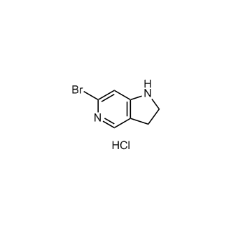 6-Bromo-2,3-dihydro-1H-pyrrolo[3,2-c]pyridine (hydrochloride)