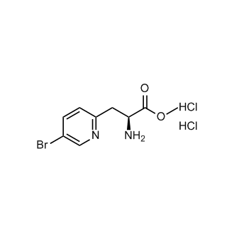 Methyl (s)-2-amino-3-(5-bromopyridin-2-yl)propanoate dihydrochloride