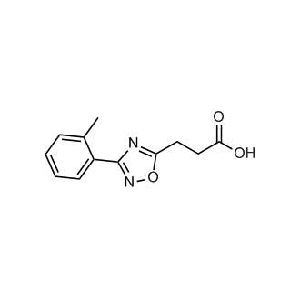 3-(3-(O-tolyl)-1,2,4-oxadiazol-5-yl)propanoic acid