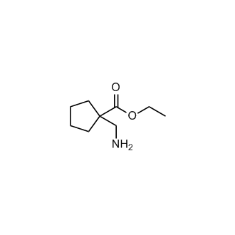 Ethyl 1-(aminomethyl)cyclopentane-1-carboxylate