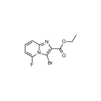 Ethyl 3-bromo-5-fluoroimidazo[1,2-a]pyridine-2-carboxylate