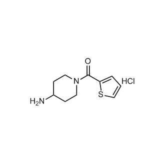 (4-Aminopiperidin-1-yl)(thiophen-2-yl)methanone hydrochloride