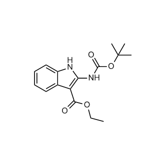 Ethyl 2-((tert-butoxycarbonyl)amino)-1h-indole-3-carboxylate