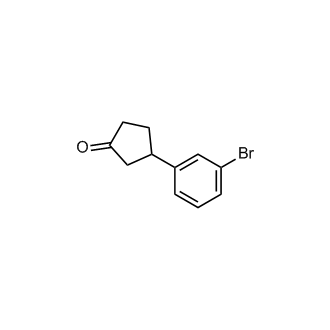 3-(3-Bromophenyl)cyclopentan-1-one