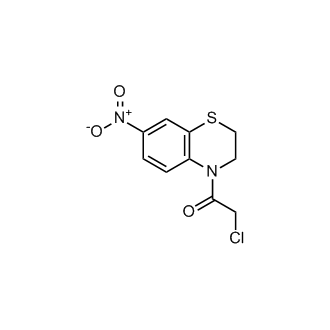2-Chloro-1-(7-nitro-2,3-dihydro-4h-benzo[b][1,4]thiazin-4-yl)ethan-1-one
