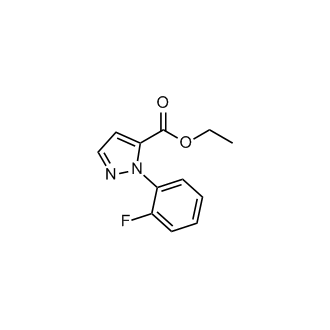 Ethyl 1-(2-fluorophenyl)-1h-pyrazole-5-carboxylate