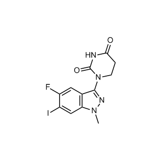 2,4(1H,3H)-Pyrimidinedione, 1-(5-fluoro-6-iodo-1-methyl-1H-indazol-3-yl)dihydro-