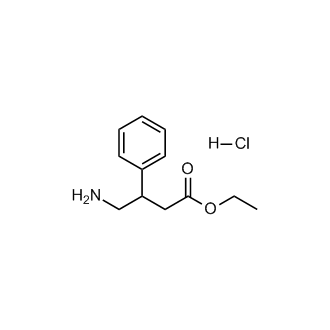 Ethyl 4-amino-3-phenylbutanoate hydrochloride