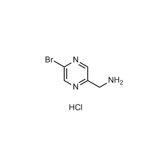 (5-Bromopyrazin-2-yl)methanamine (hydrochloride)