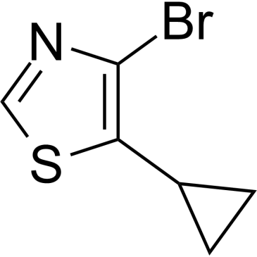 4-Bromo-5-cyclopropylthiazole