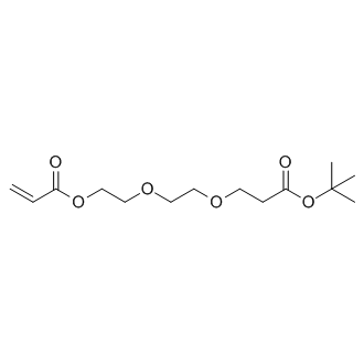 2-(2-(3-(tert-Butoxy)-3-oxopropoxy)ethoxy)ethyl acrylate