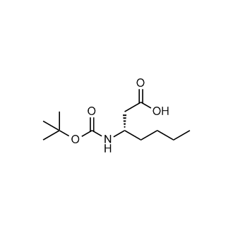 (S)-3-((tert-Butoxycarbonyl)amino)heptanoic acid