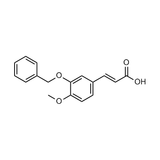 3-(3-(Benzyloxy)-4-methoxyphenyl)acrylic acid