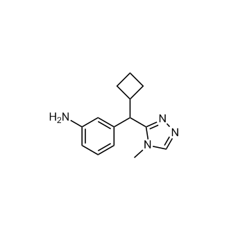3-(Cyclobutyl(4-methyl-4H-1,2,4-triazol-3-yl)methyl)aniline