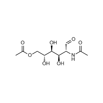 (2R,3S,4R,5R)-5-acetamido-2,3,4-trihydroxy-6-oxohexyl acetate
