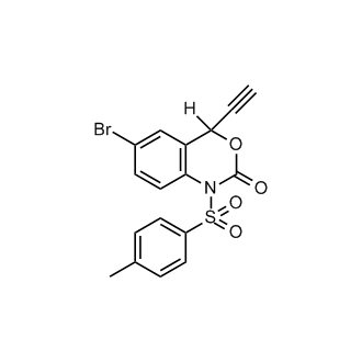 6-Bromo-4-ethynyl-1-tosyl-1,4-dihydro-2H-benzo[d][1,3]oxazin-2-one