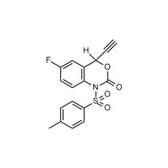 4-Ethynyl-6-fluoro-1-tosyl-1,4-dihydro-2H-benzo[d][1,3]oxazin-2-one