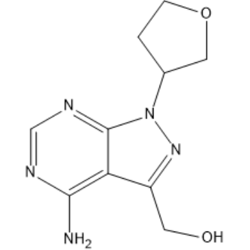 (4-Amino-1-(tetrahydrofuran-3-yl)-1H-pyrazolo[3,4-d]pyrimidin-3-yl)methanol