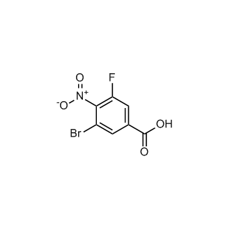 3-Bromo-5-fluoro-4-nitrobenzoic acid