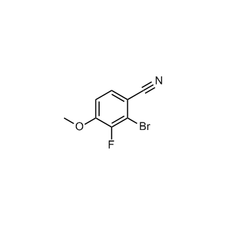 2-Bromo-3-fluoro-4-methoxybenzonitrile