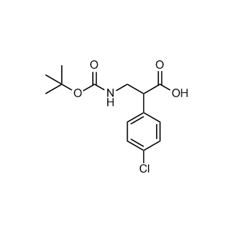 3-Tert-Butoxycarbonylamino-2-(4-chlorophenyl)propionic acid