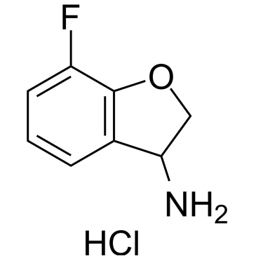 7-Fluoro-2,3-dihydrobenzofuran-3-amine hcl