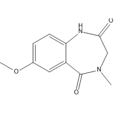 7-Methoxy-4-methyl-1,3-dihydro-1,4-benzodiazepine-2,5-dione