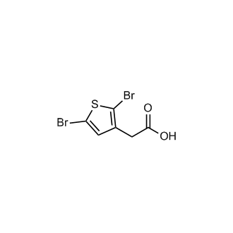 2-(2,5-Dibromothiophen-3-yl)acetic acid