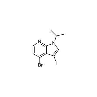 4-Bromo-3-iodo-1-propan-2-ylpyrrolo[2,3-b]pyridine