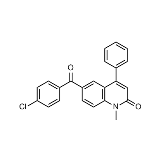6-(4-Chlorobenzoyl)-1-methyl-4-phenyl-2(1H)-quinolinone