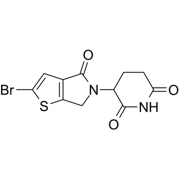 3-(2-Bromo-4-oxo-4,6-dihydro-5H-thieno[2,3-c]pyrrol-5-yl)piperidine-2,6-dione