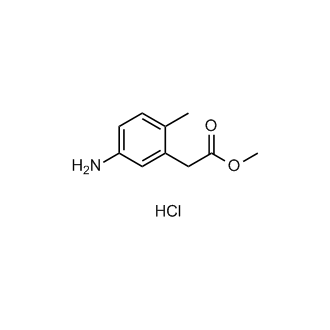Methyl 2-(5-amino-2-methylphenyl)acetate hydrochloride