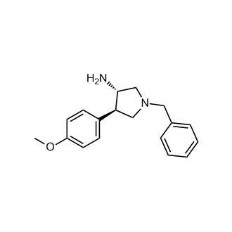 (3S,4R)-1-Benzyl-4-(4-methoxyphenyl)pyrrolidin-3-amine