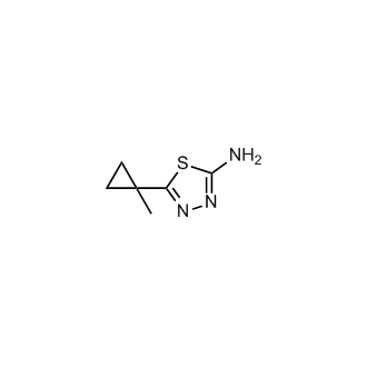 5-(1-Methylcyclopropyl)-1,3,4-thiadiazol-2-amine