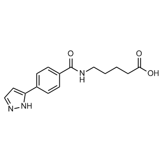 5-(4-(1H-Pyrazol-5-yl) benzamido)pentanoic acid