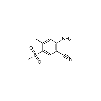 2-Amino-4-methyl-5-(methylsulfonyl)benzonitrile