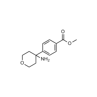 Methyl 4-(4-aminotetrahydro-2H-pyran-4-yl)benzoate