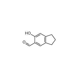 2,3-Dihydro-6-hydroxy-1H-indene-5-carboxaldehyde