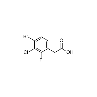 2-(4-Bromo-3-chloro-2-fluorophenyl)acetic acid