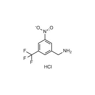 (3-Nitro-5-(trifluoromethyl)phenyl)methanamine hydrochloride