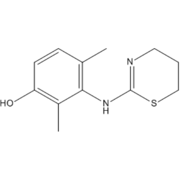3-((5,6-Dihydro-4H-1,3-thiazin-2-yl)amino)-2,4-dimethylphenol