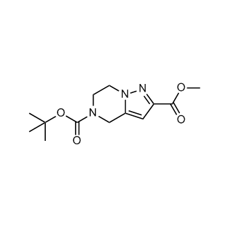 5-(tert-Butyl) 2-methyl 6,7-dihydropyrazolo[1,5-a]pyrazine-2,5(4H)-dicarboxylate